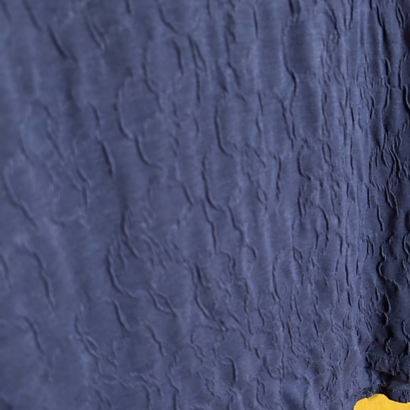 2 for 1 deal* Vera Wang purple textured short sleeve crew neck tee shirt xl - Picture 3 of 4